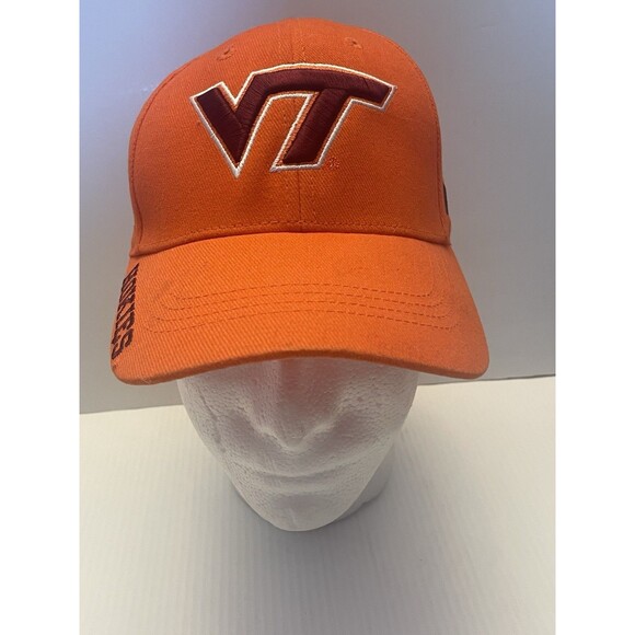 Russell Athletic Accessories - Virginia Tech VT Orange Captivating Headgear Embroidered Cap Hat Adjustable